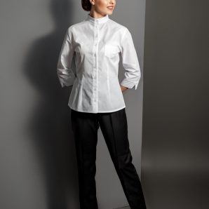 Camicia per ristorazione e catering Mia White
