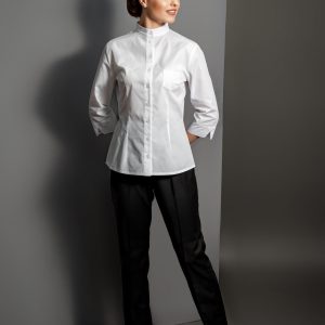 Camicia per ristorazione e catering Mia White
