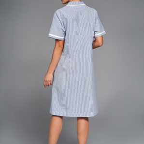 Denise rigato blu dietro