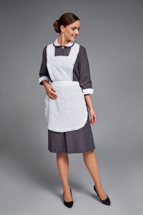 Iva-pois-grigio-grembiule-bianco-ricamato Iva-pois-grigio-grembiule-bianco-ricamato