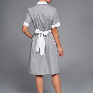 Monique Grigio Melange dietro con grembiule