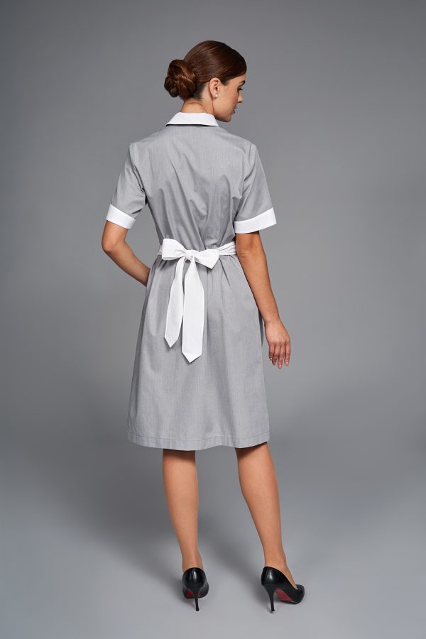 Monique Grigio Melange dietro con grembiule Monique Grigio Melange dietro con grembiule