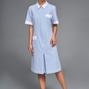 Monique rigato azzurro