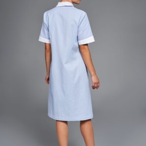 Monique rigato azzurro retro