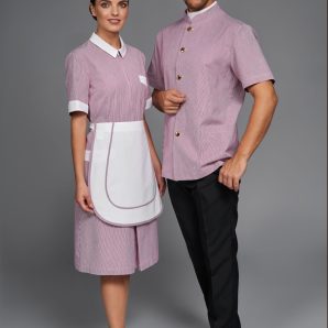 Monique rigato bordeaux coppia donna uomo