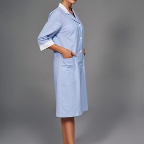 Nataly rigato azzurro fronte