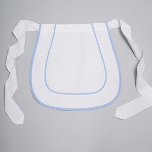 Grembiule Luna Rigato Azzurro
