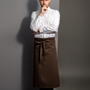 Grembiule Filippo Brown Unisex Dinetra