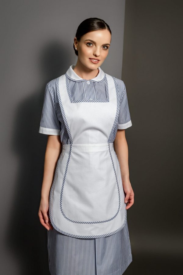 Iva stripe blue grembiule Iva stripe blue grembiule