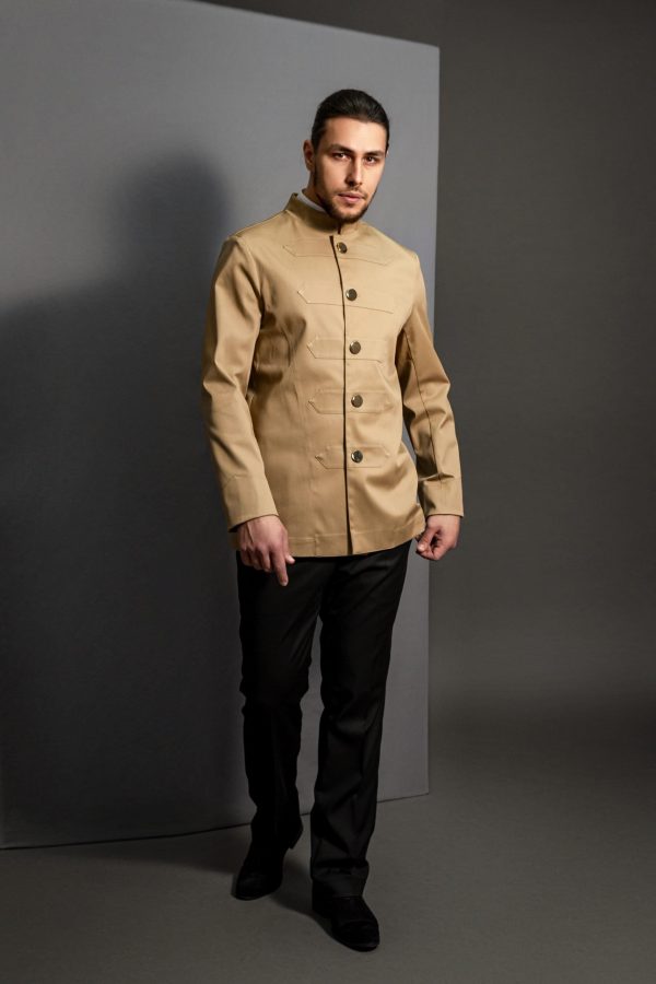 Nathan Beige jacket man Nathan Beige jacket man