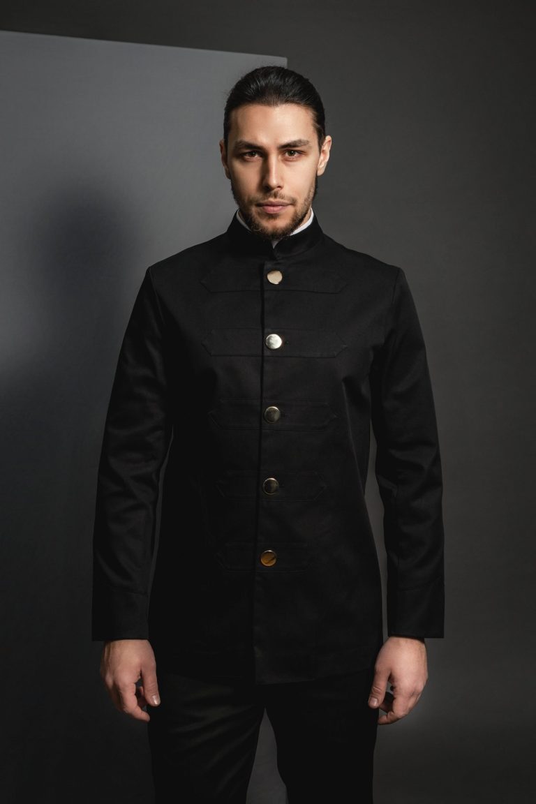 Nathan black jacket