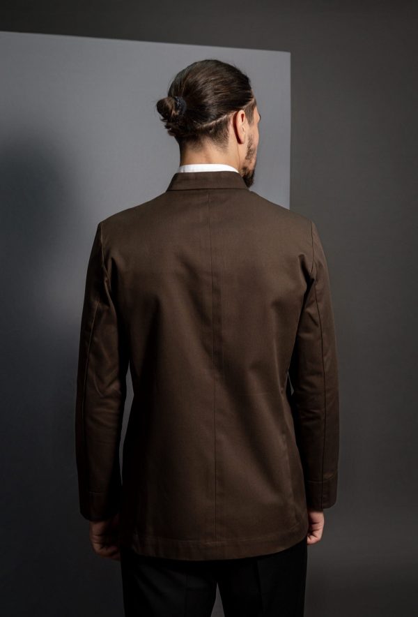 Nathan brown jacket back Nathan brown jacket back