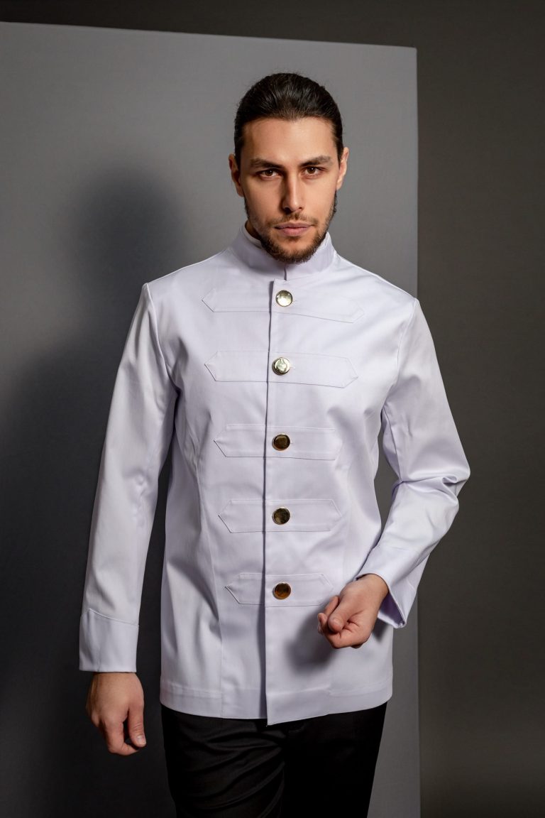 Nathan white jacket