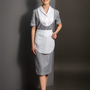 Vestito Evelyn checkgray