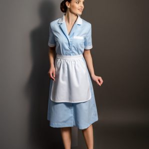 Jennifer light blue grembiule