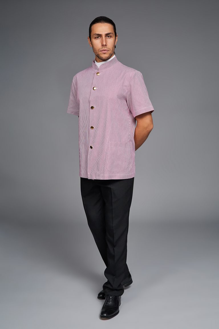 Giacca Greg rigatino bordeaux