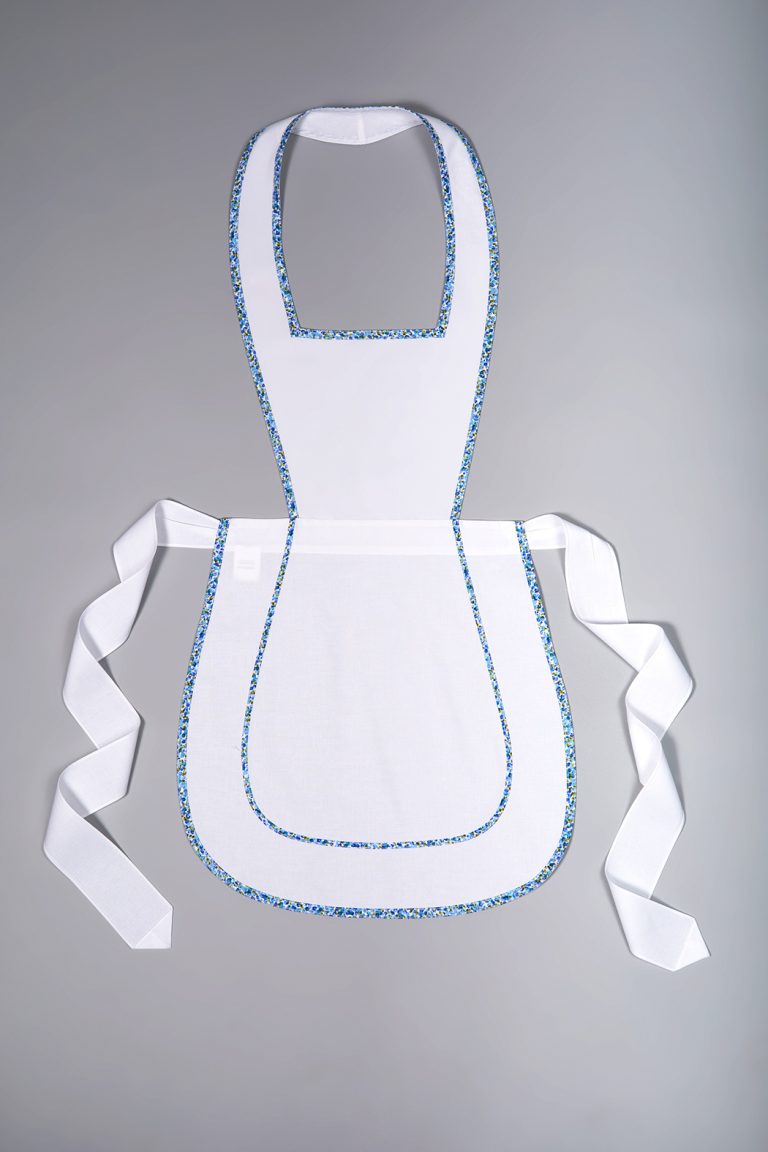 Grembiule Sole Fiore Azzurro