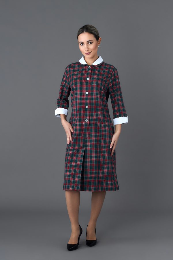 Vestito Ivana scozzese 03 Vestito Ivana scozzese 03