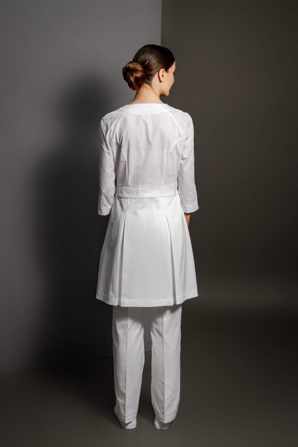 Fatima white casacca back Fatima white casacca back