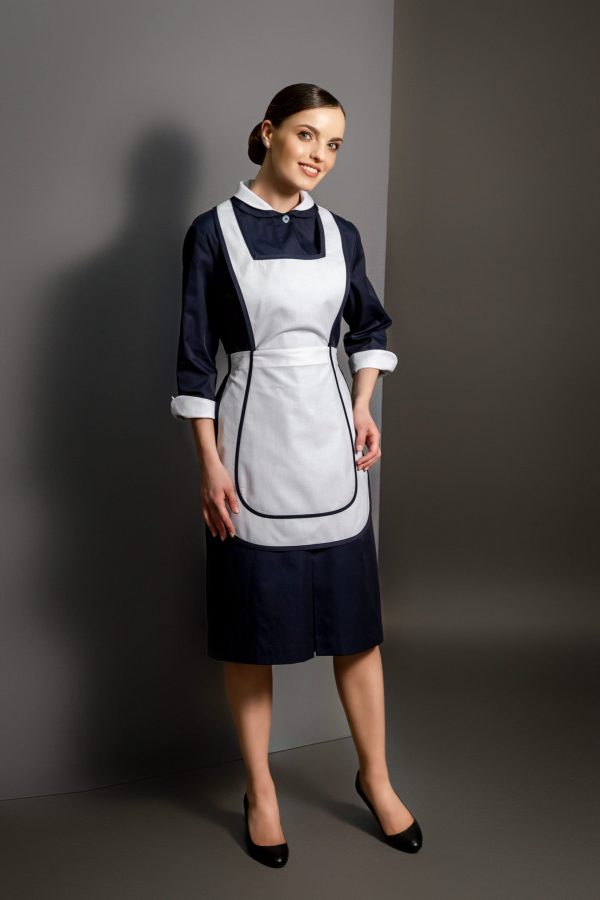 Grembiule sole blue donna view Grembiule sole blue donna view