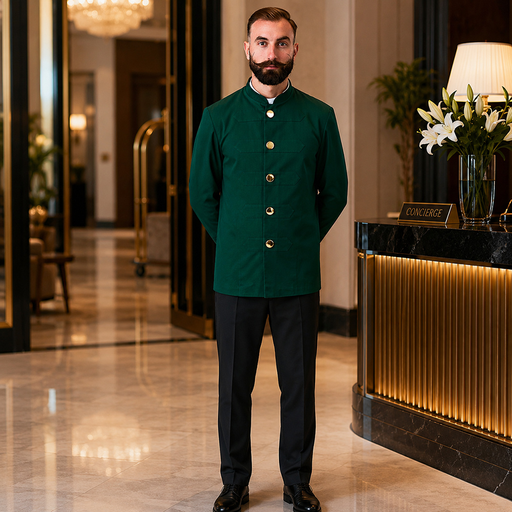 Uniforme personale hotel uomo