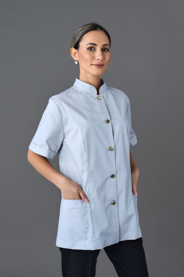 Casacca Giorgia grigio perla 01 Casacca Giorgia grigio perla 01