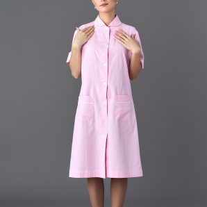 Vestito Antonia rigato rosa 03 1