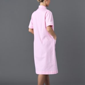 Vestito Antonia rigato rosa 04 1