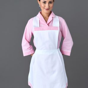 Vestito Antonia rigato rosa m.34 02