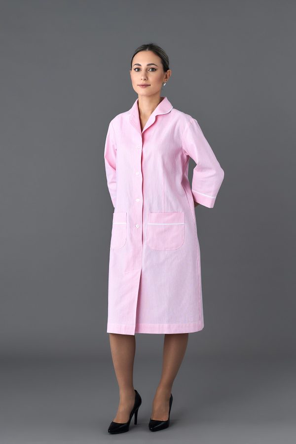Vestito Antonia rigato rosa m.34 03