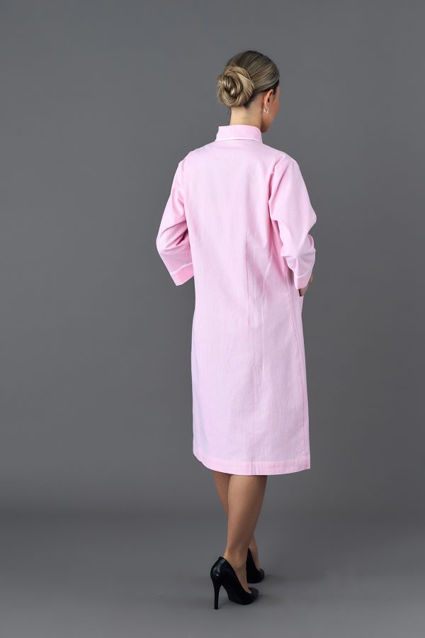 Vestito Antonia rigato rosa m.34 05 Vestito Antonia rigato rosa m.34 05