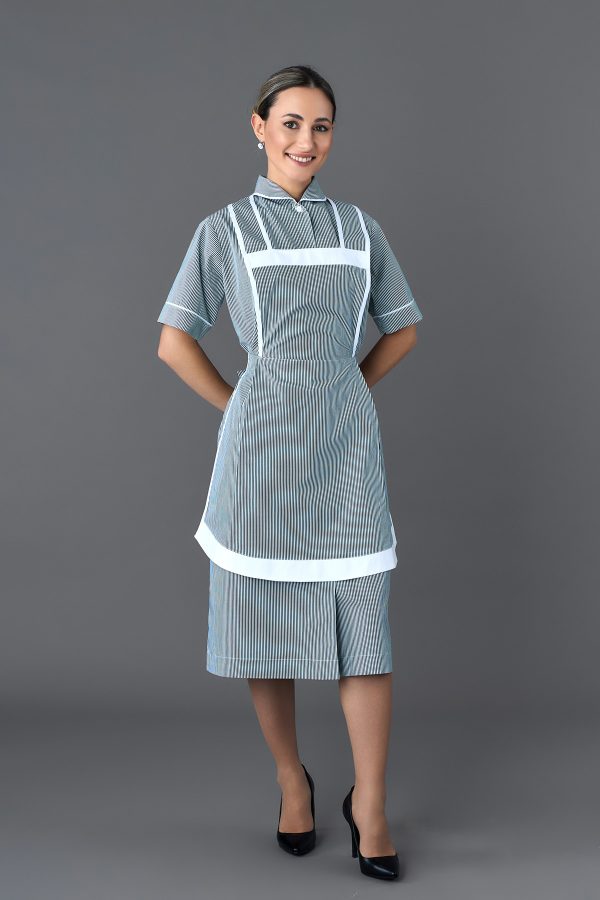 Vestito Antonia rigato verde 01 Vestito Antonia rigato verde 01