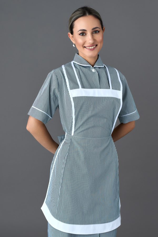 Vestito Antonia rigato verde 04 Vestito Antonia rigato verde 04