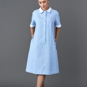 Vestito Jane rigato azzurro 02