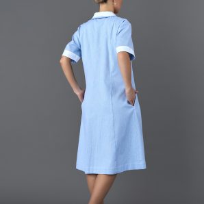Vestito Jane rigato azzurro 03